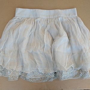 NWOT Charlotte Russe Ruffle Layer Skirt - XS